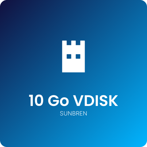 10 GO VDISK (sans engagement)