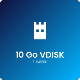 [10GO] 10 GO VDISK (sans engagement)
